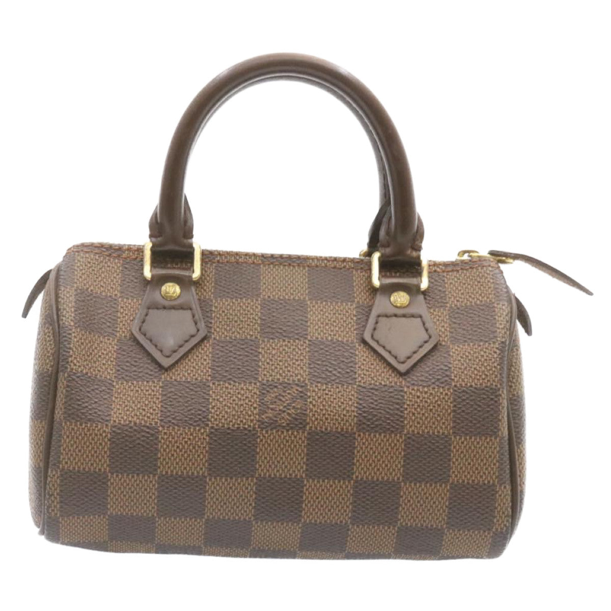 LOUIS VUITTON Damier Ebene Mini Speedy Hand Bag SP Order LV 23260S