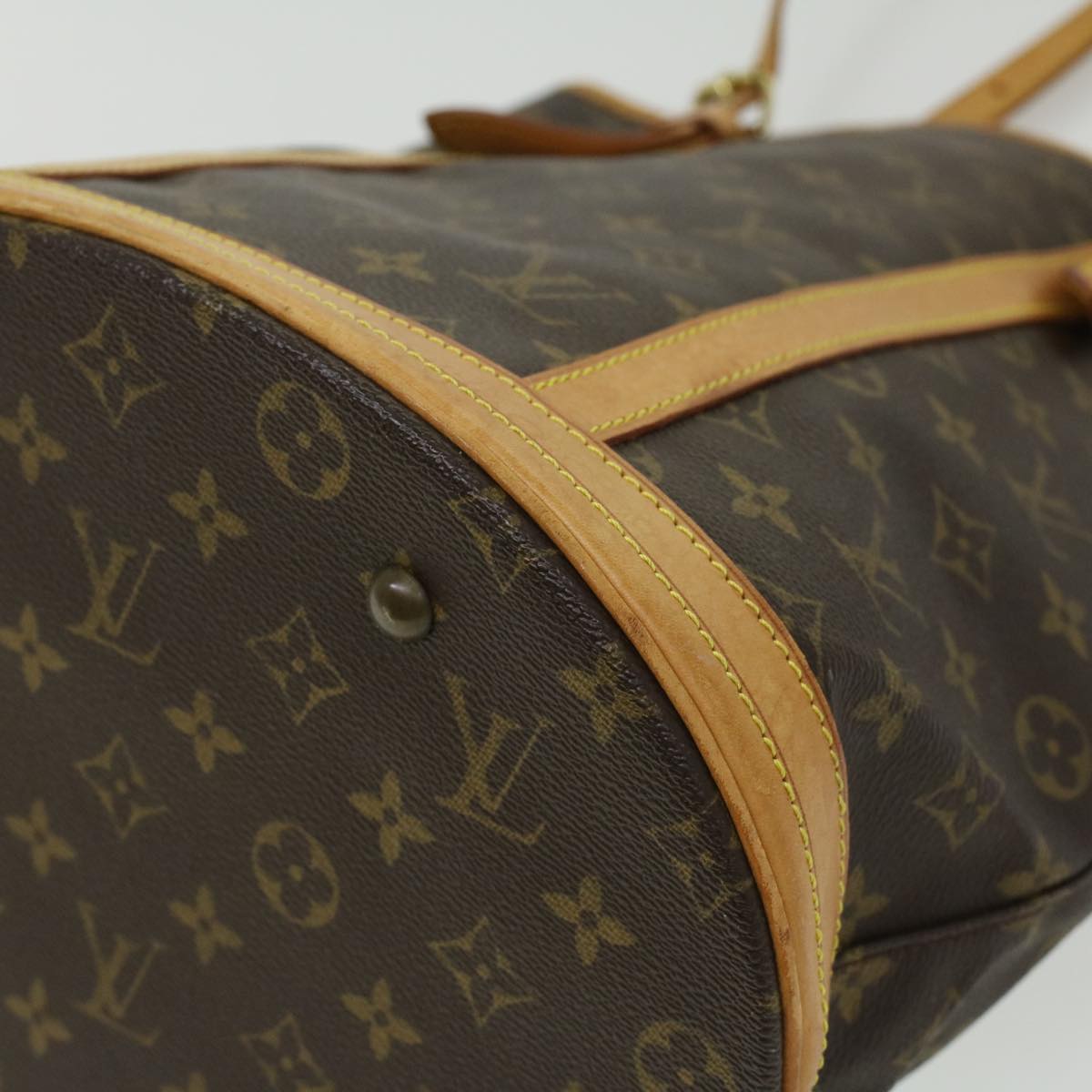 LOUIS VUITTON Monogram Bucket GM Shoulder Bag M42236 LV 23368C
