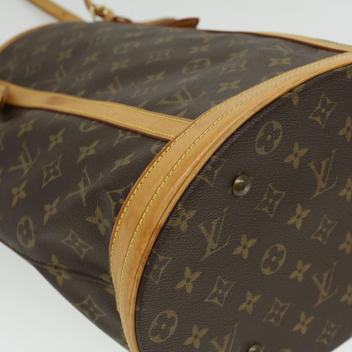 LOUIS VUITTON Monogram Bucket GM Shoulder Bag M42236 LV 23368C