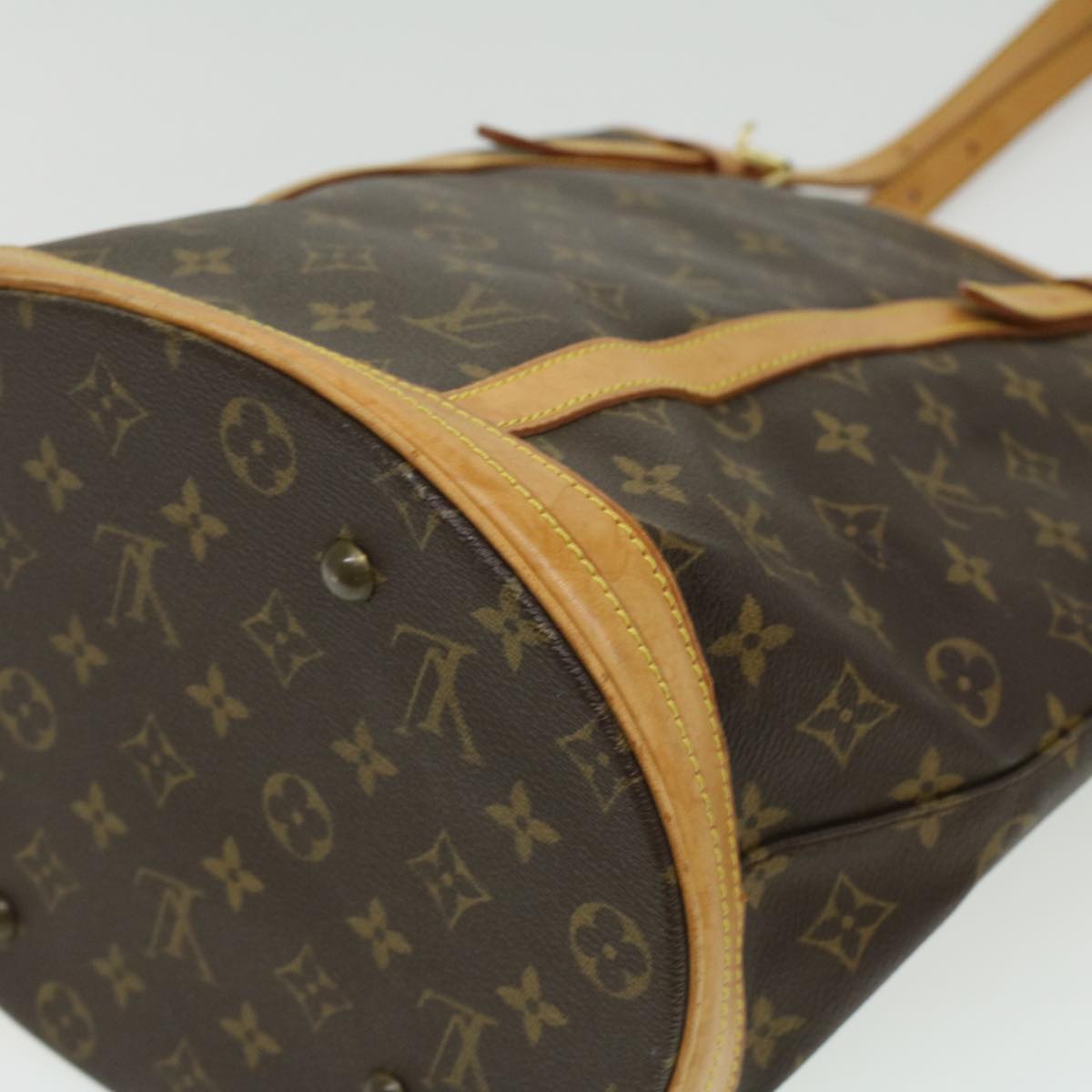 LOUIS VUITTON Monogram Bucket GM Shoulder Bag M42236 LV 23368C