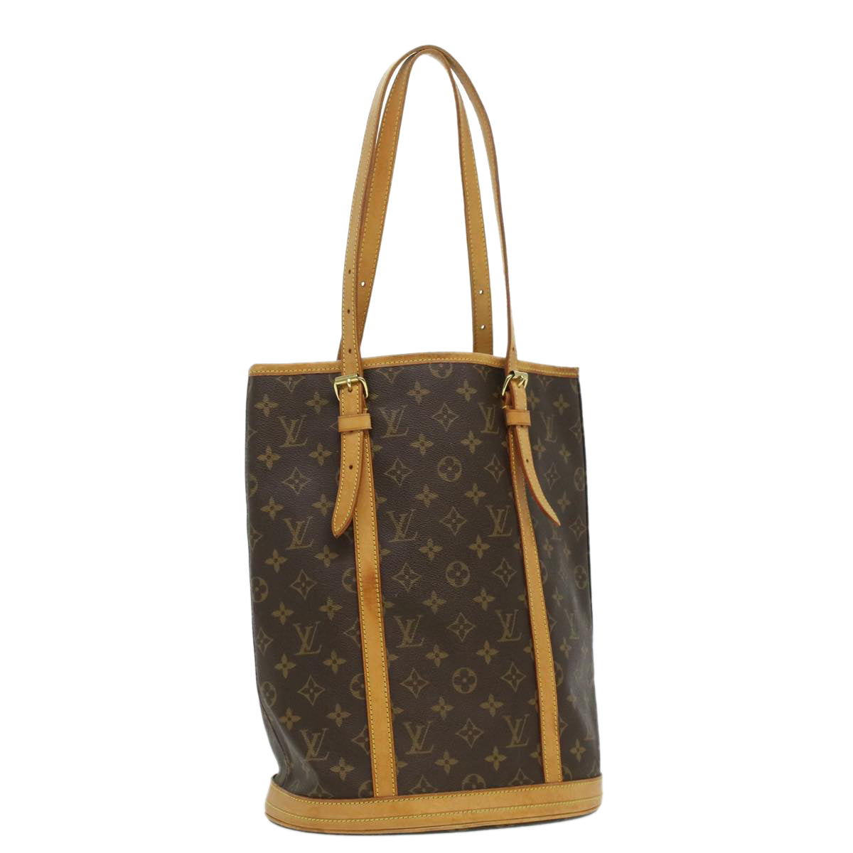 LOUIS VUITTON Monogram Bucket GM Shoulder Bag M42236 LV 23368C