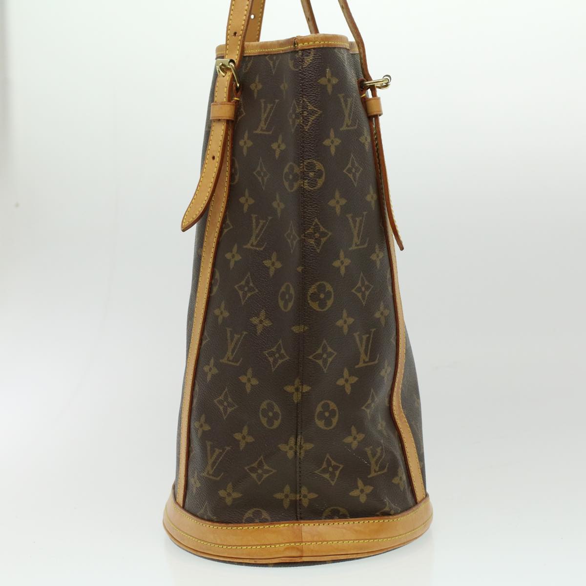 LOUIS VUITTON Monogram Bucket GM Shoulder Bag M42236 LV 23368C