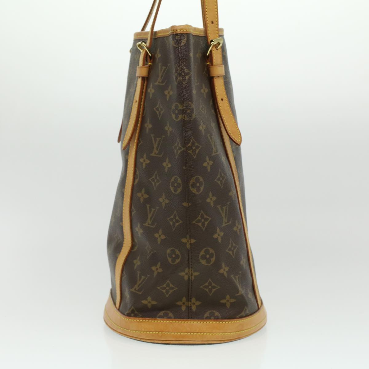 LOUIS VUITTON Monogram Bucket GM Shoulder Bag M42236 LV 23368C