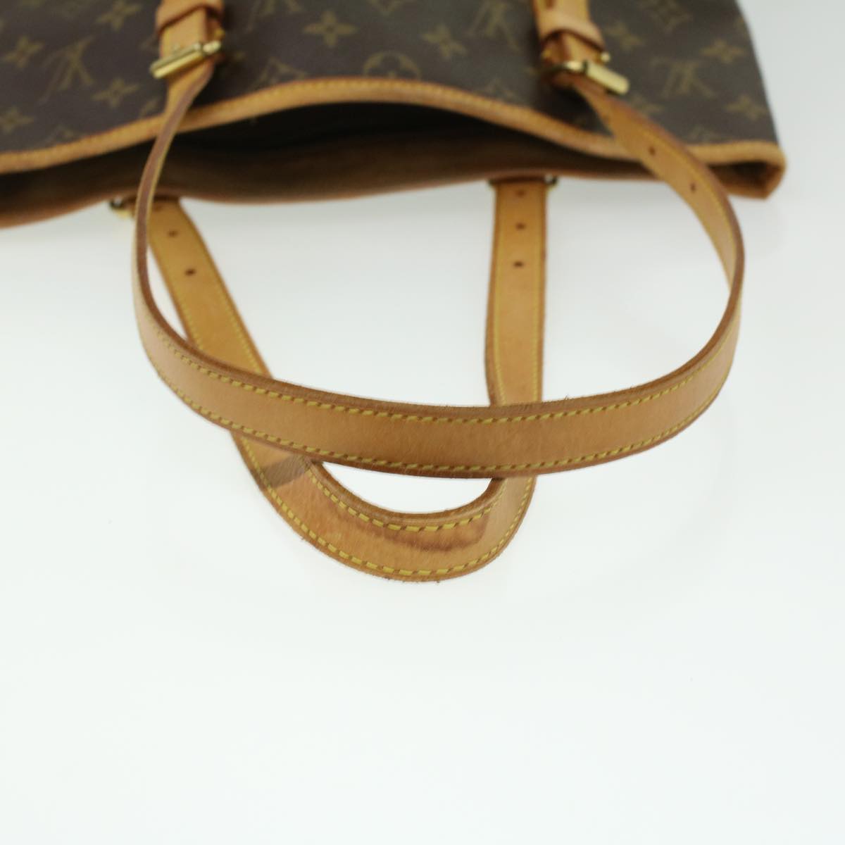 LOUIS VUITTON Monogram Bucket GM Shoulder Bag M42236 LV 23368C
