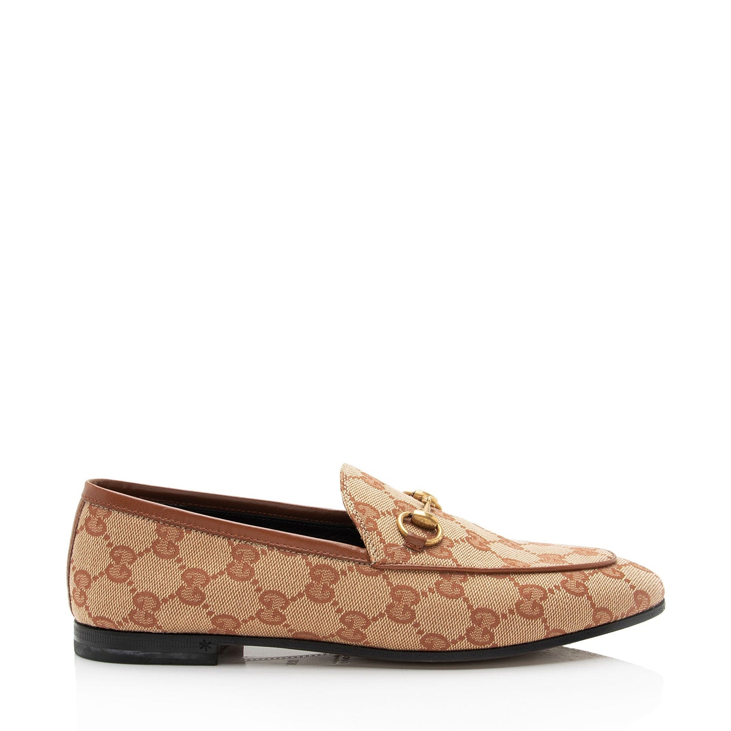 Gucci GG Canvas Horsebit Jordaan Loafers