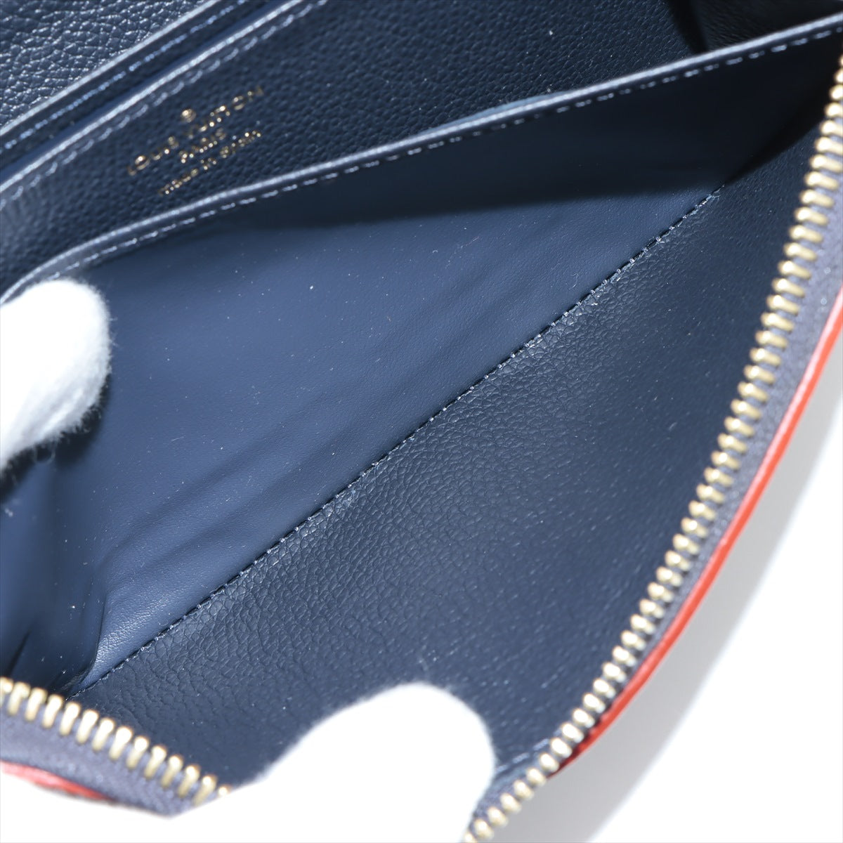 Louis Vuitton Monogram Amplant  Wallet M62121 Marine Round Zip Wallet
