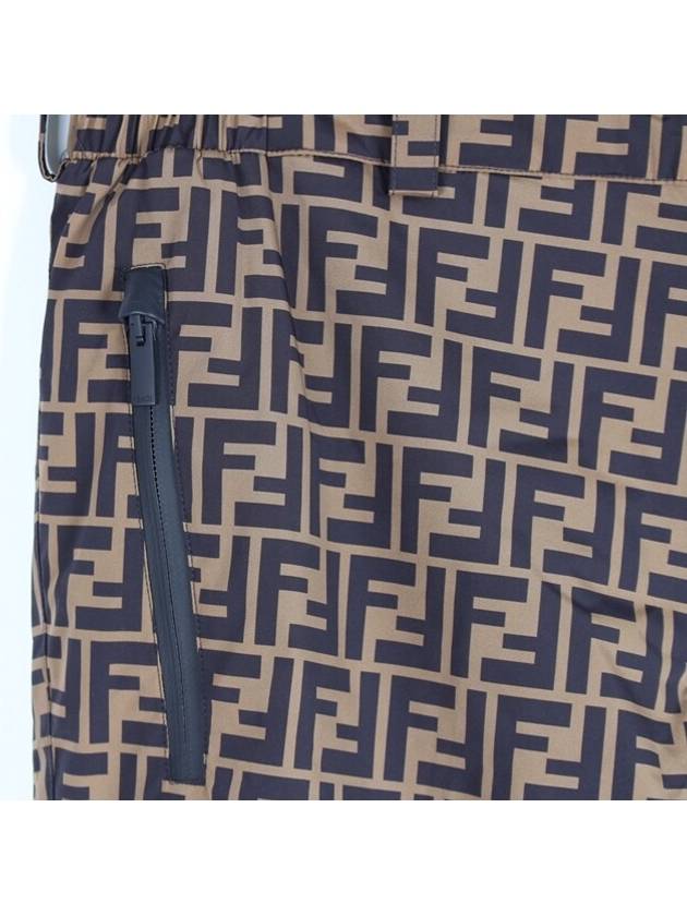 Luxury Fendi FF logo ski pants 50