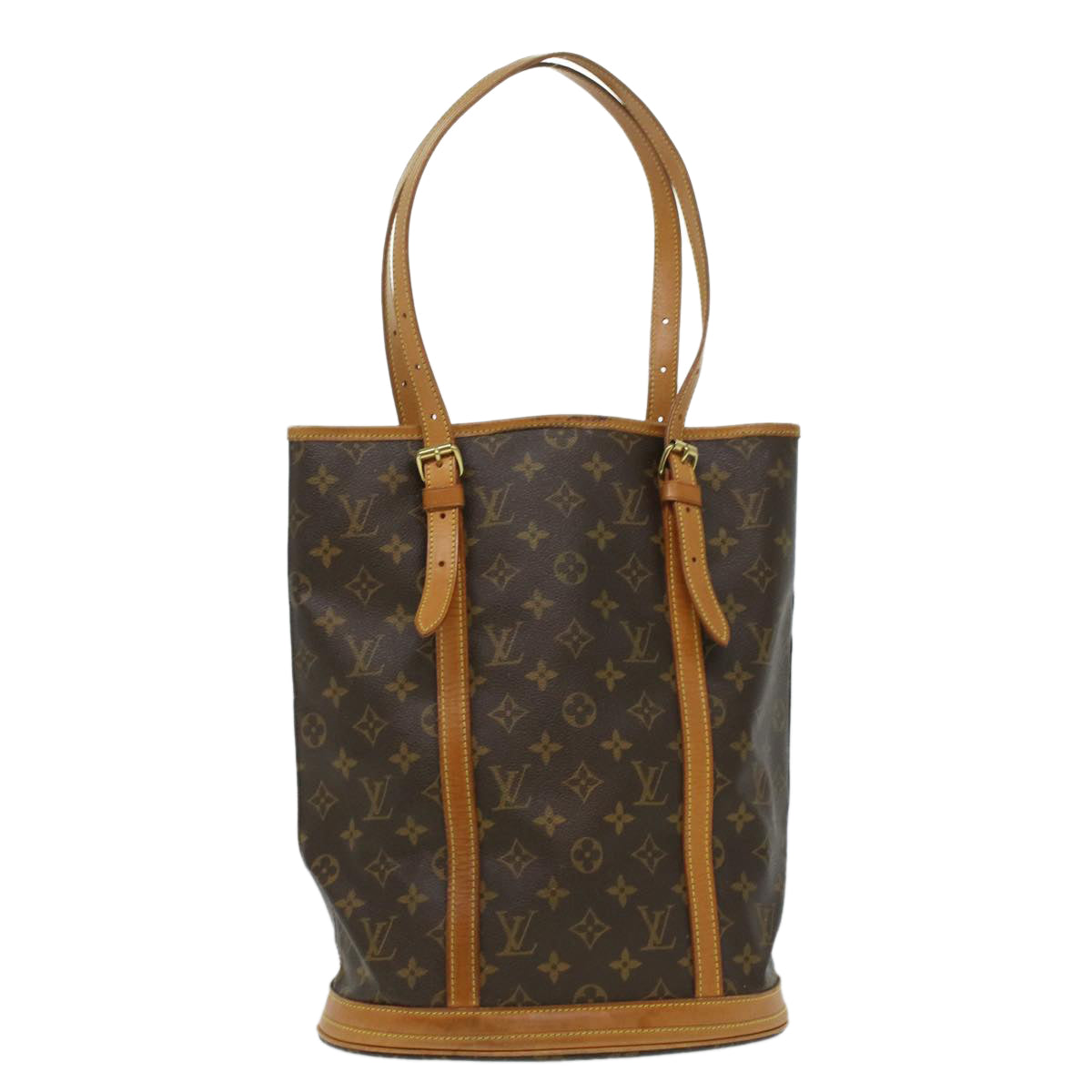 LOUIS VUITTON Monogram Bucket GM Shoulder Bag M42236 LV 23664C