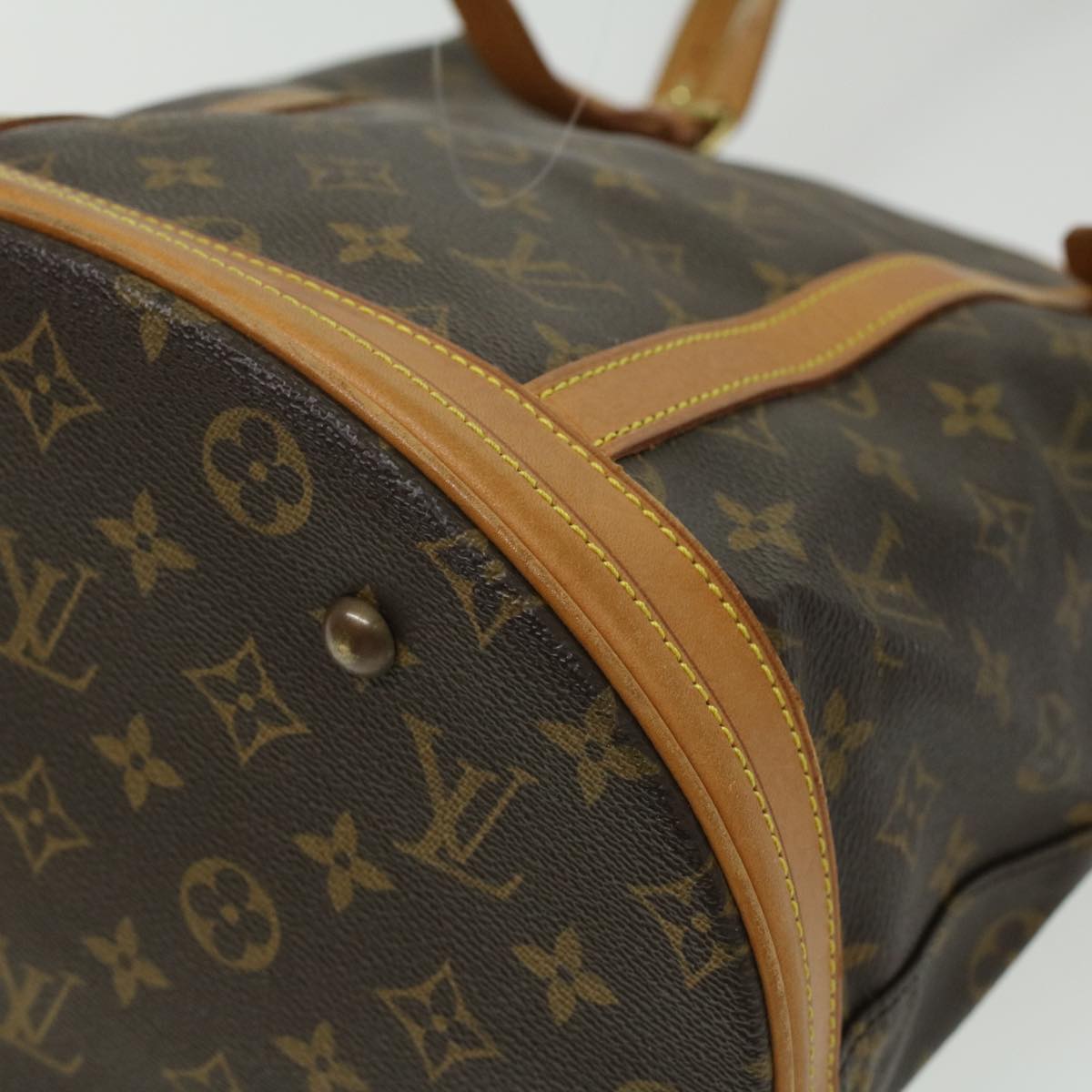 LOUIS VUITTON Monogram Bucket GM Shoulder Bag M42236 LV 23664C