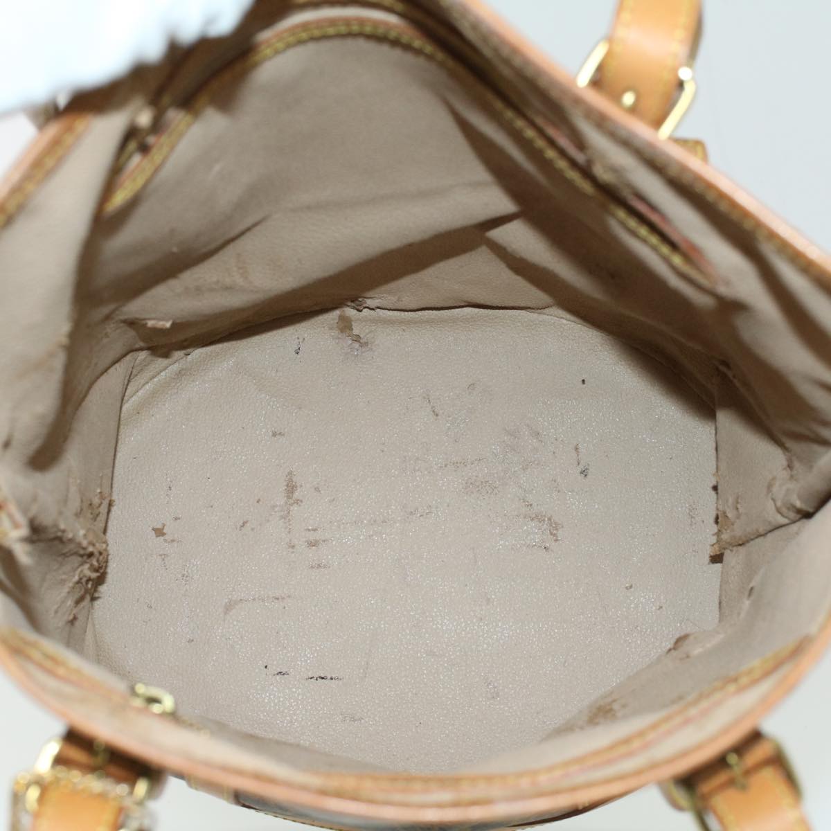 LOUIS VUITTON Monogram Bucket GM Shoulder Bag M42236 LV 23664C