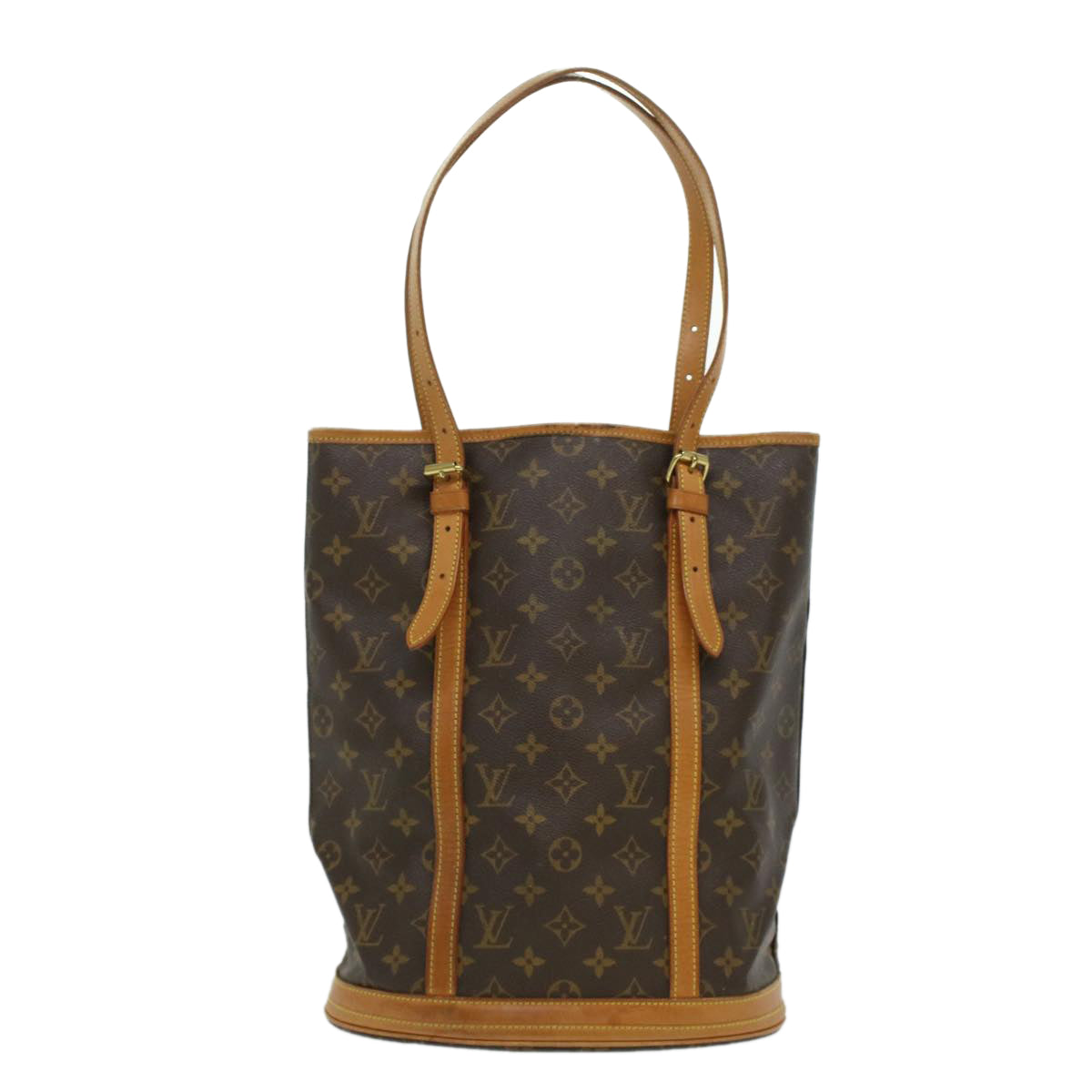 LOUIS VUITTON Monogram Bucket GM Shoulder Bag M42236 LV 23664C
