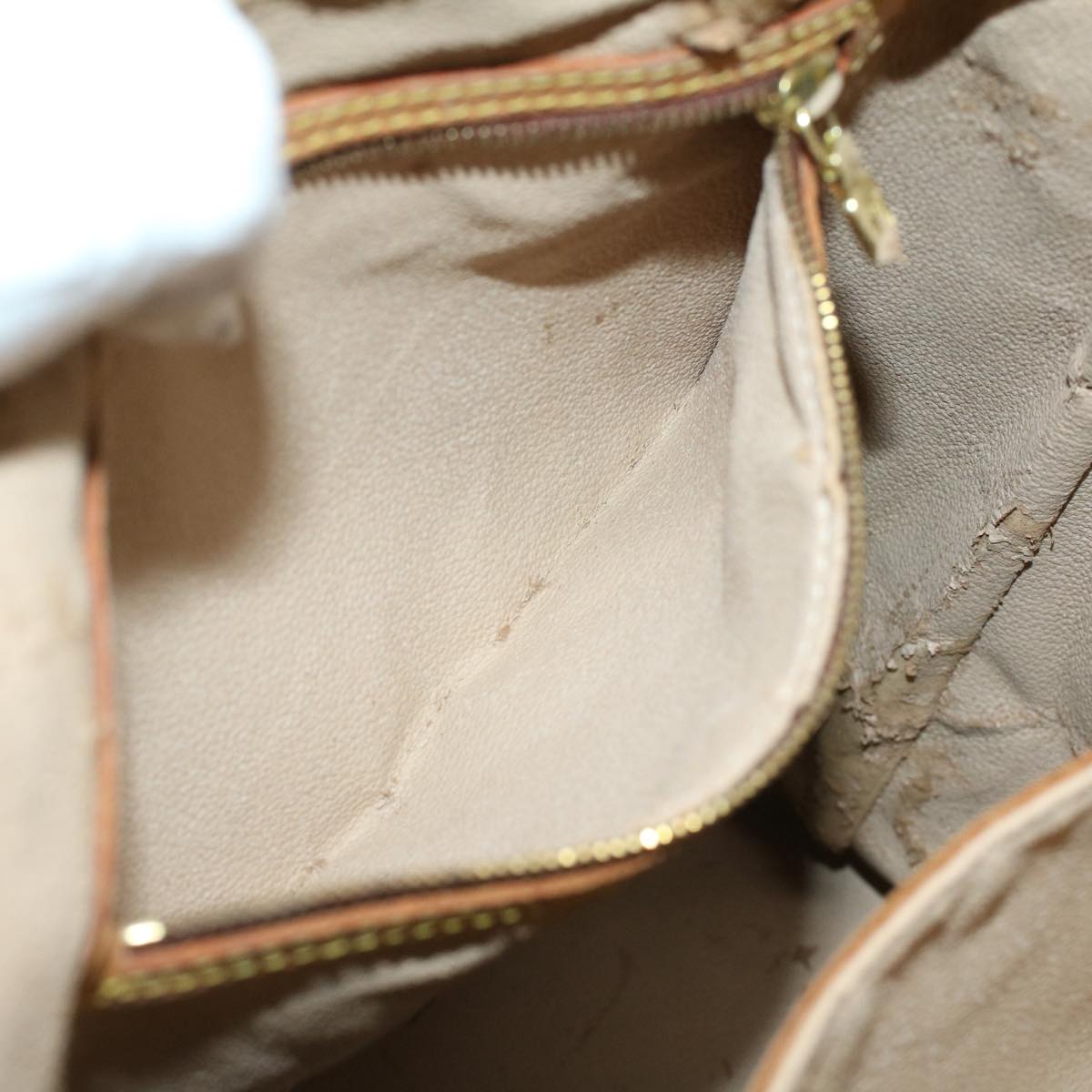 LOUIS VUITTON Monogram Bucket GM Shoulder Bag M42236 LV 23664C
