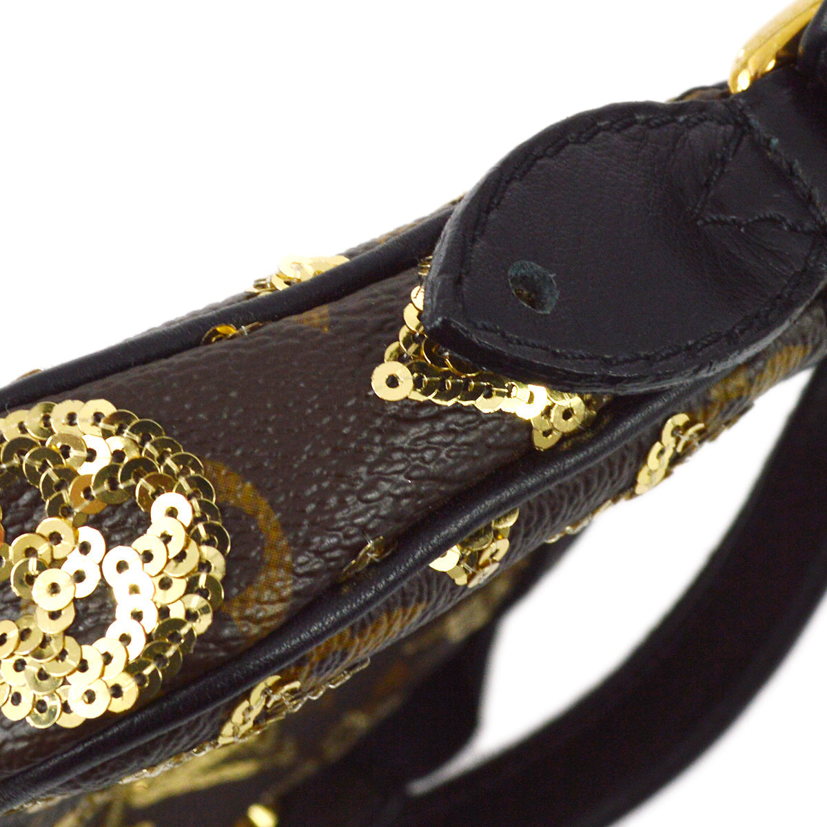 Louis Vuitton 2009 Eclipse Mini Pochette Accessoires Handbag M60125