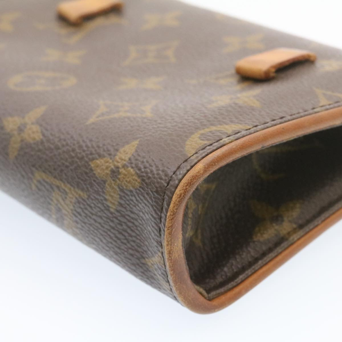 LOUIS VUITTON Monogram Pochette Florentine Bum Bag M51855 LV 23972