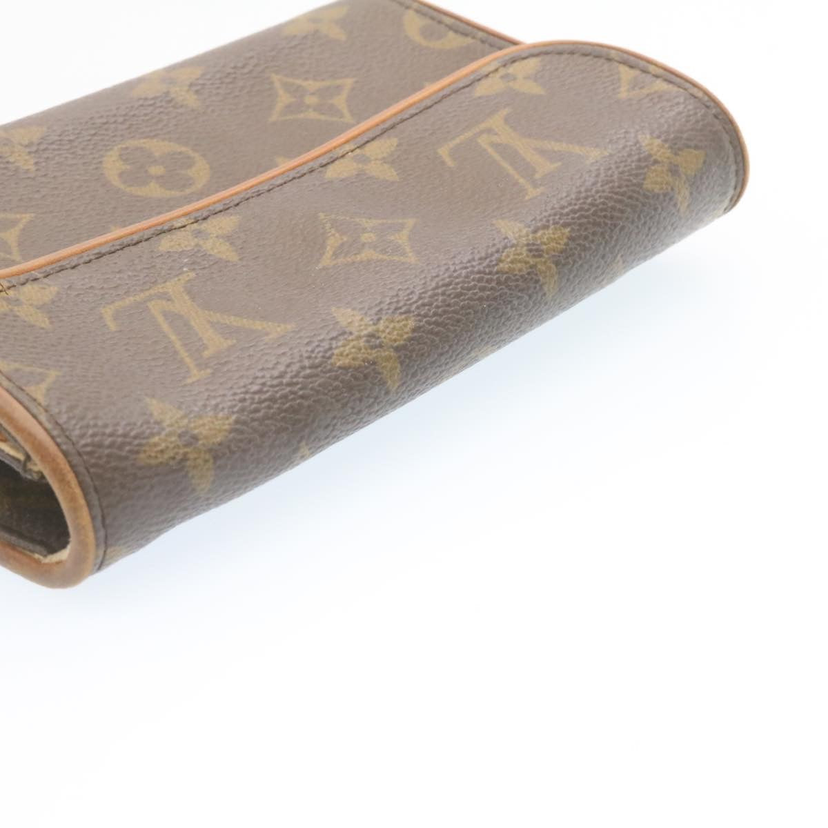 LOUIS VUITTON Monogram Pochette Florentine Bum Bag M51855 LV 23972