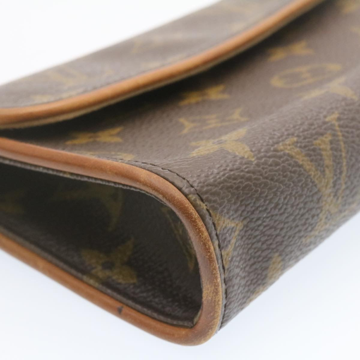 LOUIS VUITTON Monogram Pochette Florentine Bum Bag M51855 LV 23972