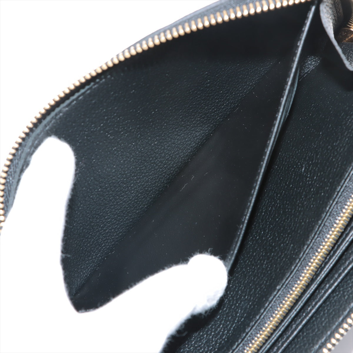 Louis Vuitton Monogram Amplant  Wallet M61864 Noneir Round Zip Wallet