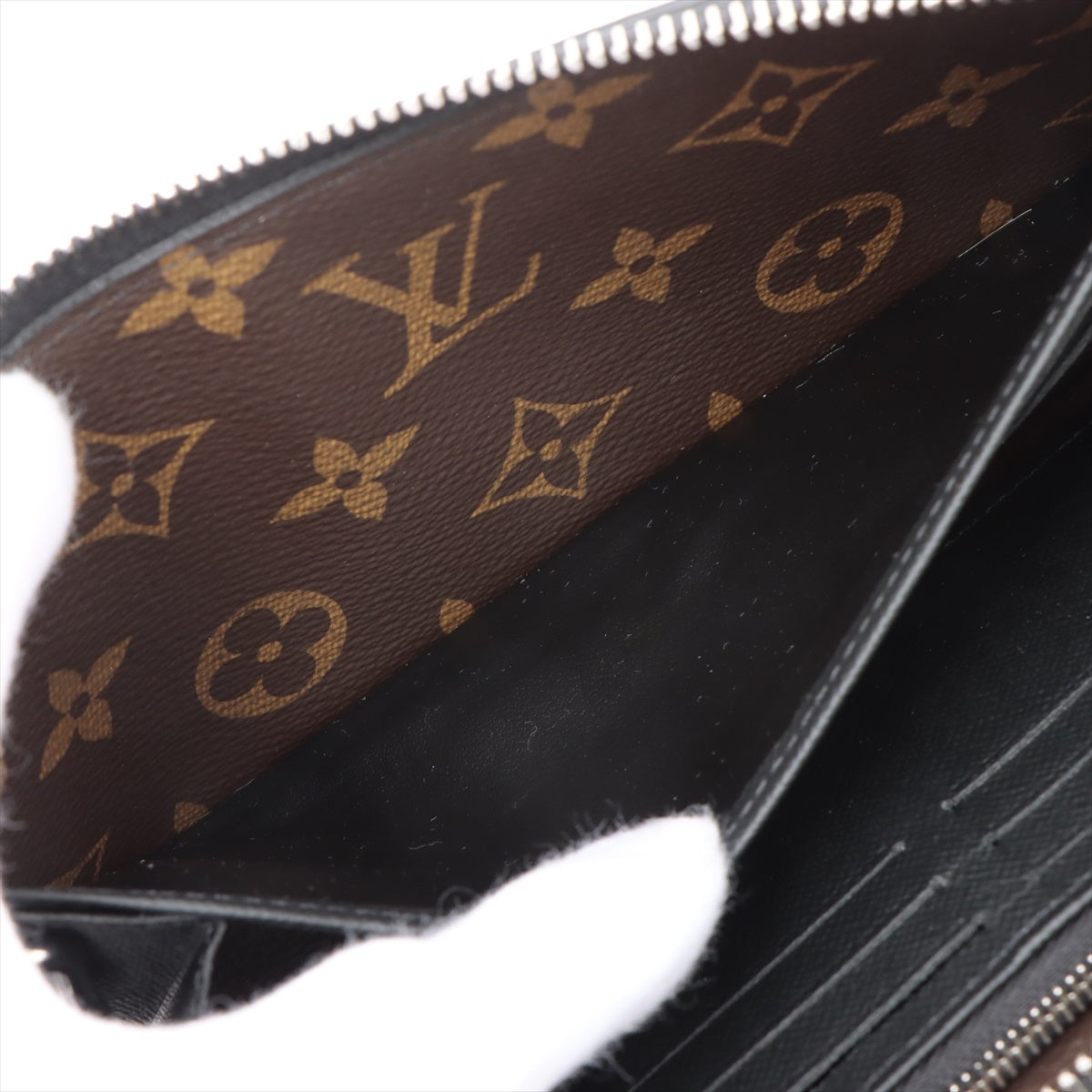 Louis Vuitton Monogram Zippyr Dragon M69407 Black x Brown Wallet