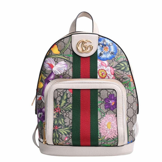 Luxury Gucci Trending 2025 Ophidia  Leather Backpack Bag ()