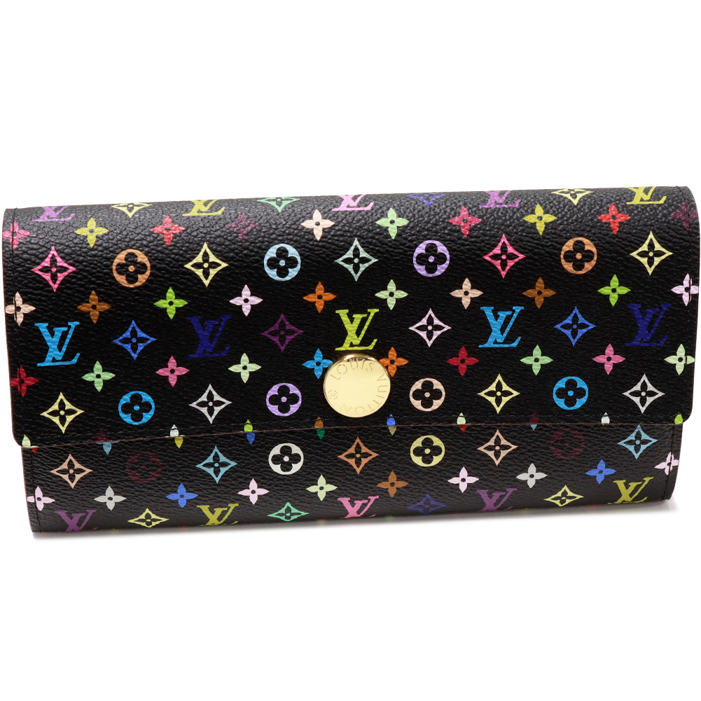 Louis Vuitton Monogram Canvas Long Wallet with Coin Pocket M93747