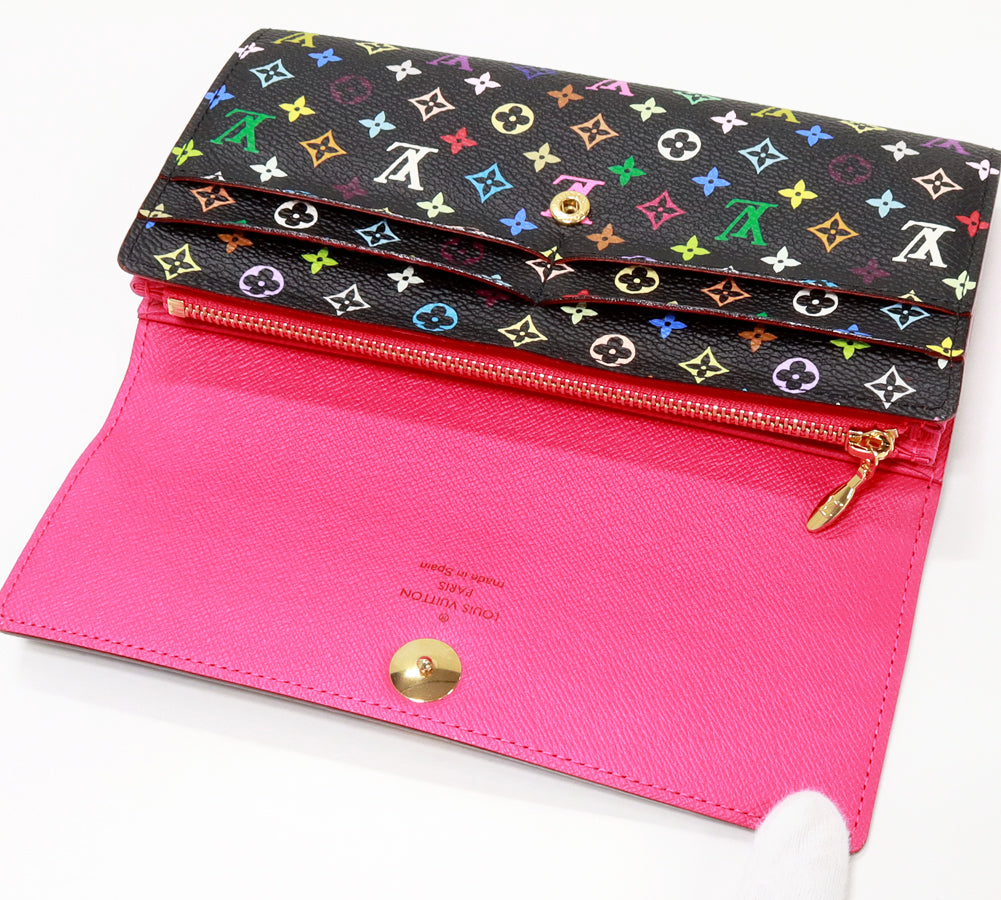 Louis Vuitton Monogram Canvas Long Wallet with Coin Pocket M93747
