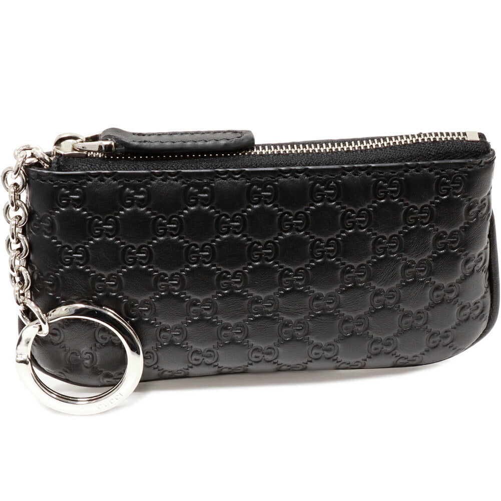 Luxury Gucci Trending 2025 Coin & Key Case MicroLuxury Gucci Trending 2025ssima Black