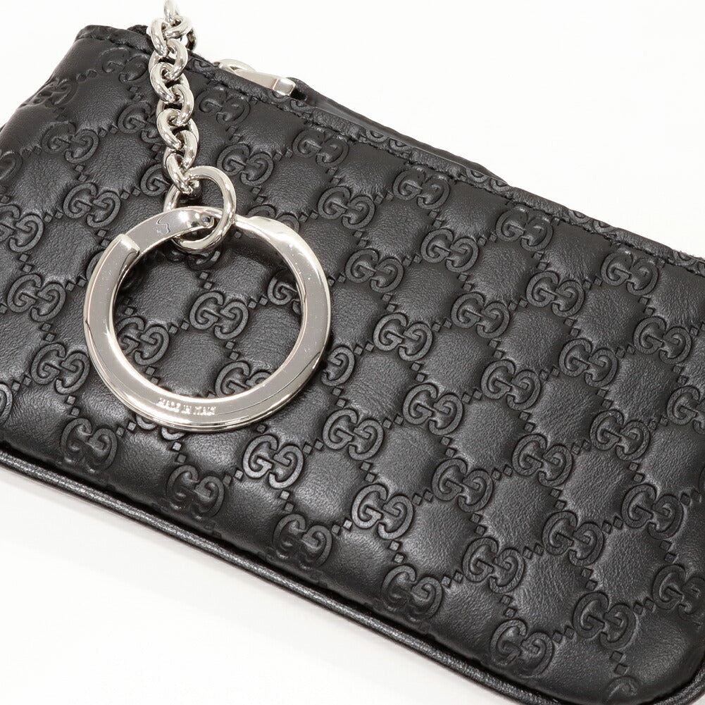 Luxury Gucci Trending 2025 Coin & Key Case MicroLuxury Gucci Trending 2025ssima Black