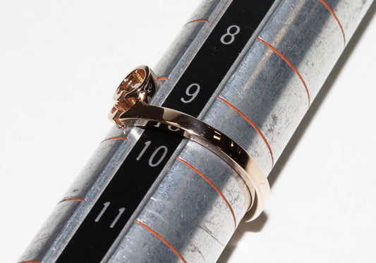 Luxury Gucci Trending 2025 K18PG GG Running Ring #10 (9.5)