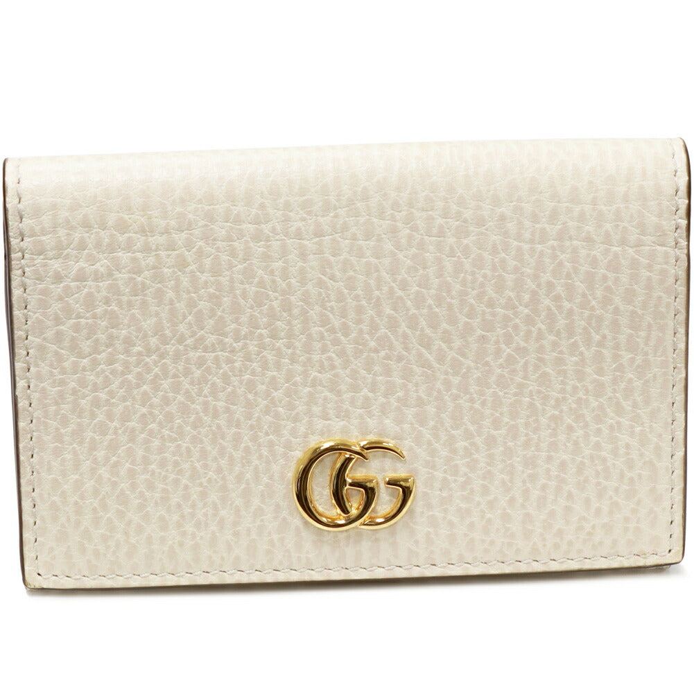 Luxury Gucci Trending 2025 Bifold Card Case GG Supreme Ivory