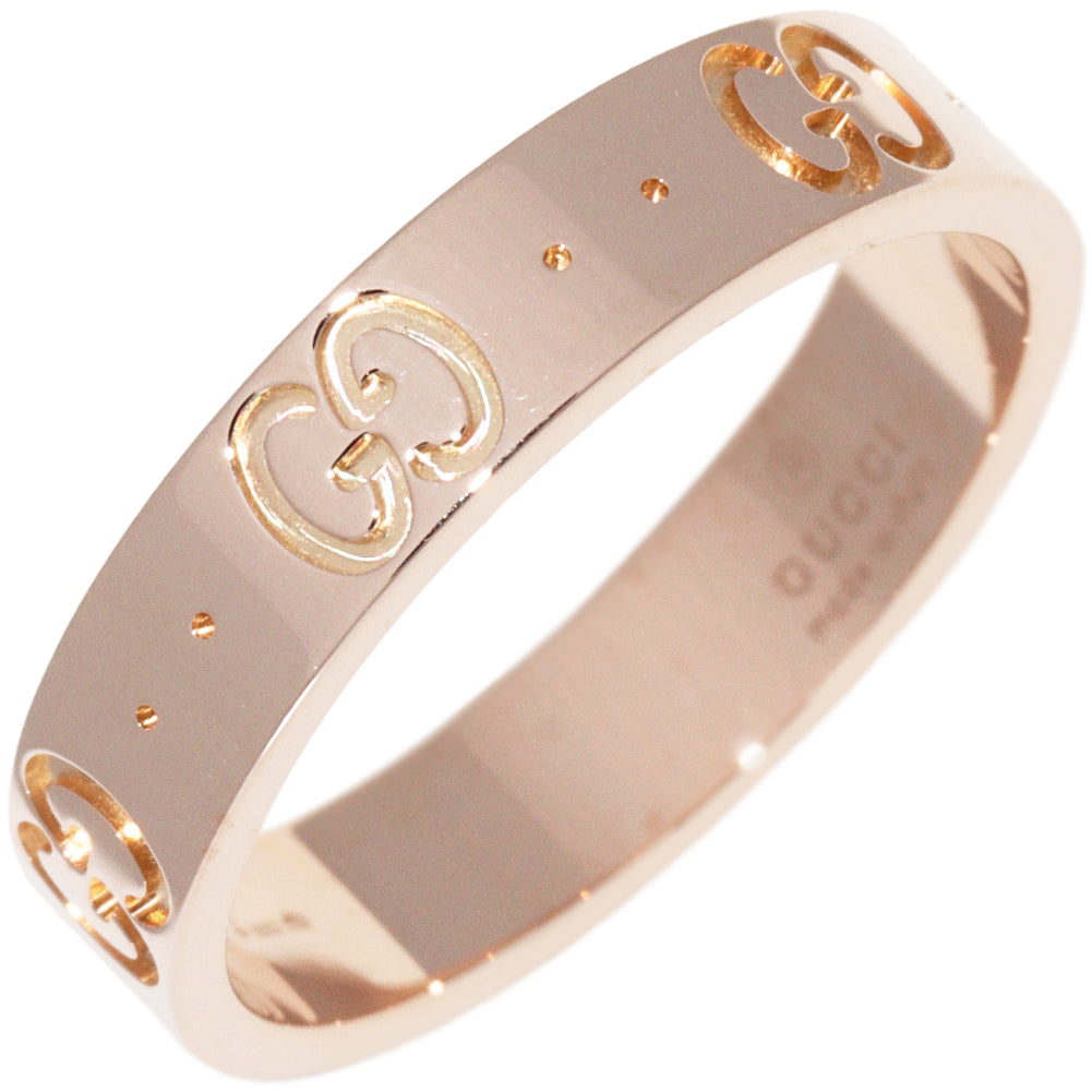 Luxury Gucci Trending 2025 K18PG Icon Ring Size 11