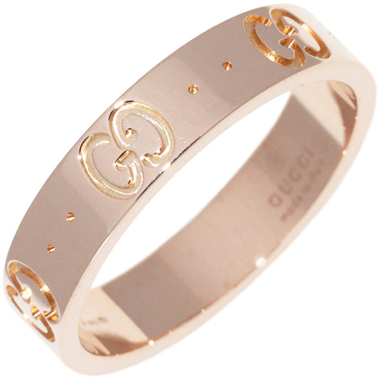 Luxury Gucci Trending 2025 K18PG Icon Ring Size 11