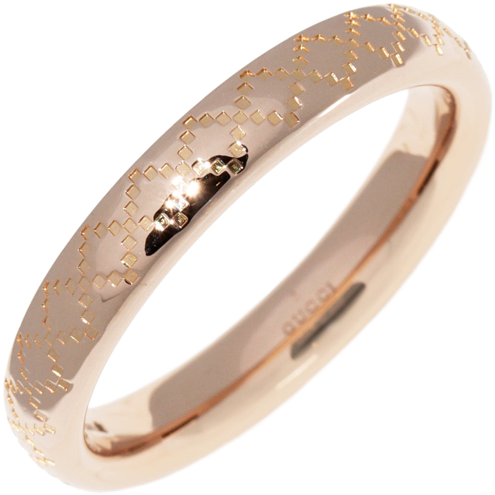 Luxury Gucci Trending 2025 K18PG Diamantissima Ring