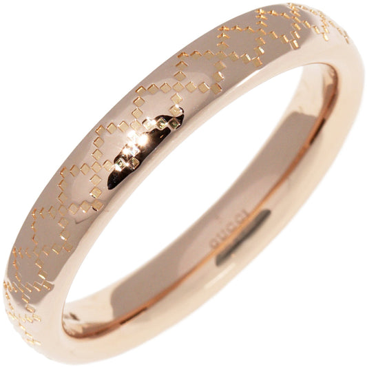 Luxury Gucci Trending 2025 K18PG Diamantissima Ring