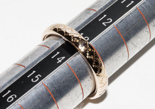 Luxury Gucci Trending 2025 K18PG Diamantissima Ring