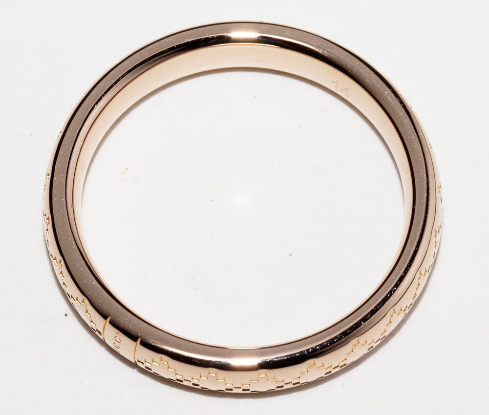 Luxury Gucci Trending 2025 K18PG Diamantissima Ring