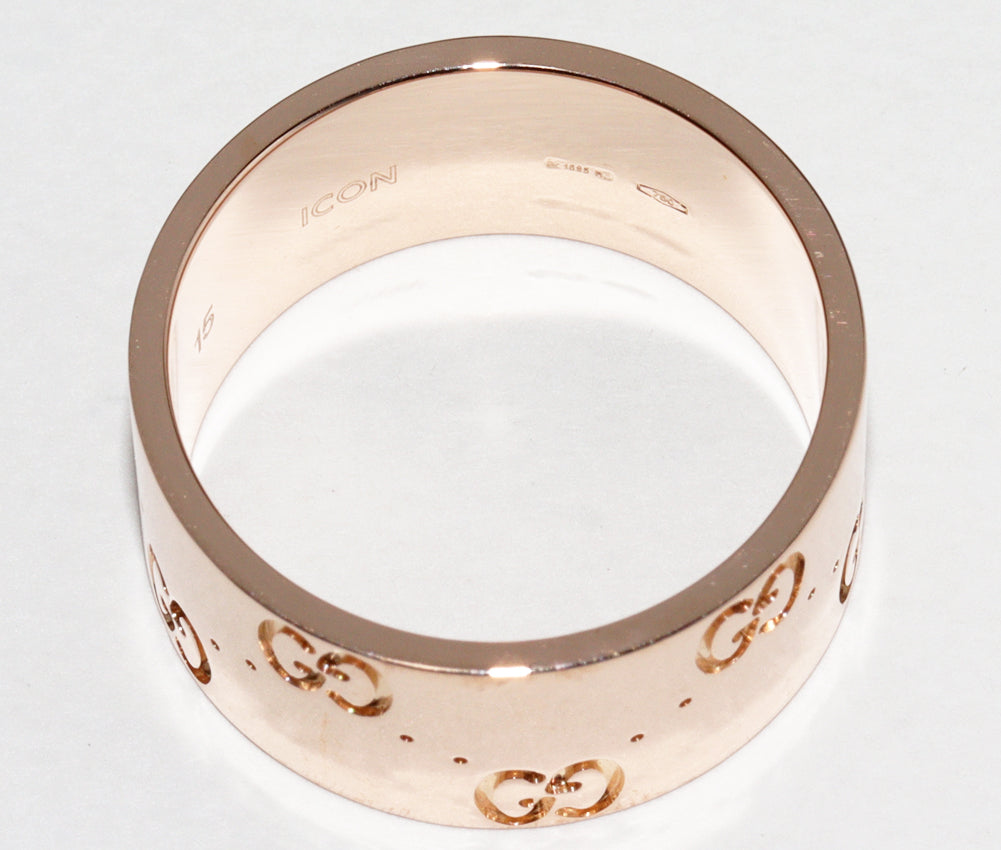 Luxury Gucci Trending 2025 K18PG Icon Ring #15