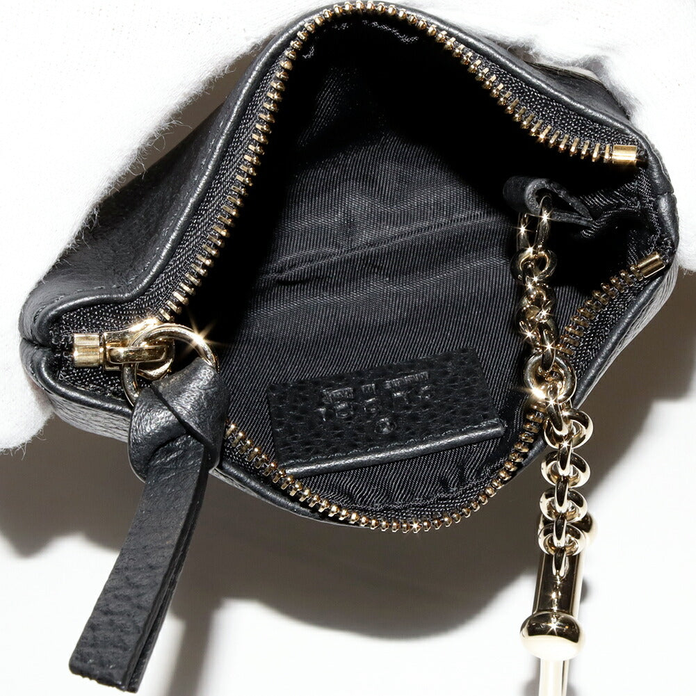 Luxury Gucci Trending 2025 Coin Case with Key Ring Black