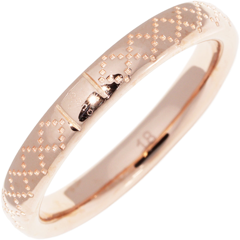 Luxury Gucci Trending 2025 K18PG Diamantissima Ring