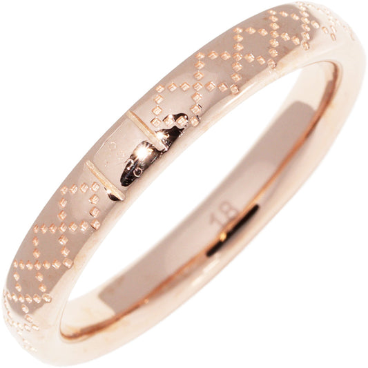 Luxury Gucci Trending 2025 K18PG Diamantissima Ring