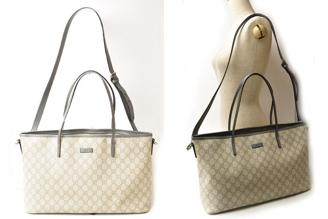 Luxury Gucci Trending 2025 GG Supreme Canvas Medium Tote/Shoulder Bag 353437