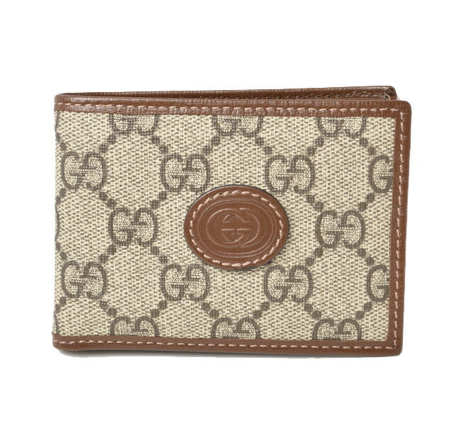 Luxury Gucci Trending 2025 GG Supreme Mini Wallet 673001
