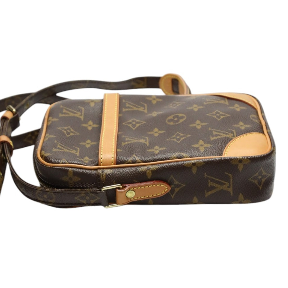 LOUIS VUITTON Shoulder Bag M45266 Monogram canvas Brown Monogram Danube