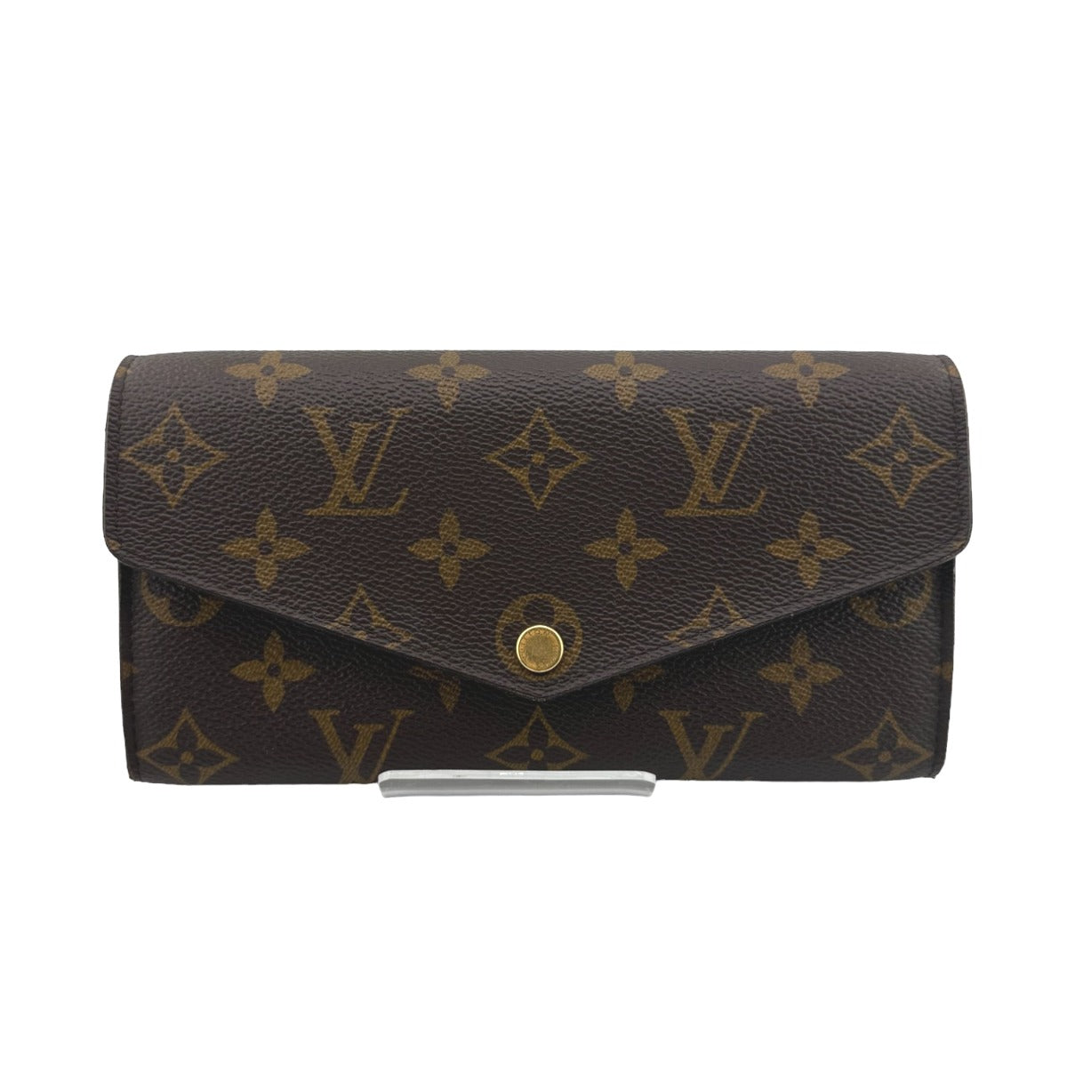 LOUIS VUITTON Long Wallet Purse M60531 Monogram canvas Brown Wallet Monogram Portefeuille Sara ()