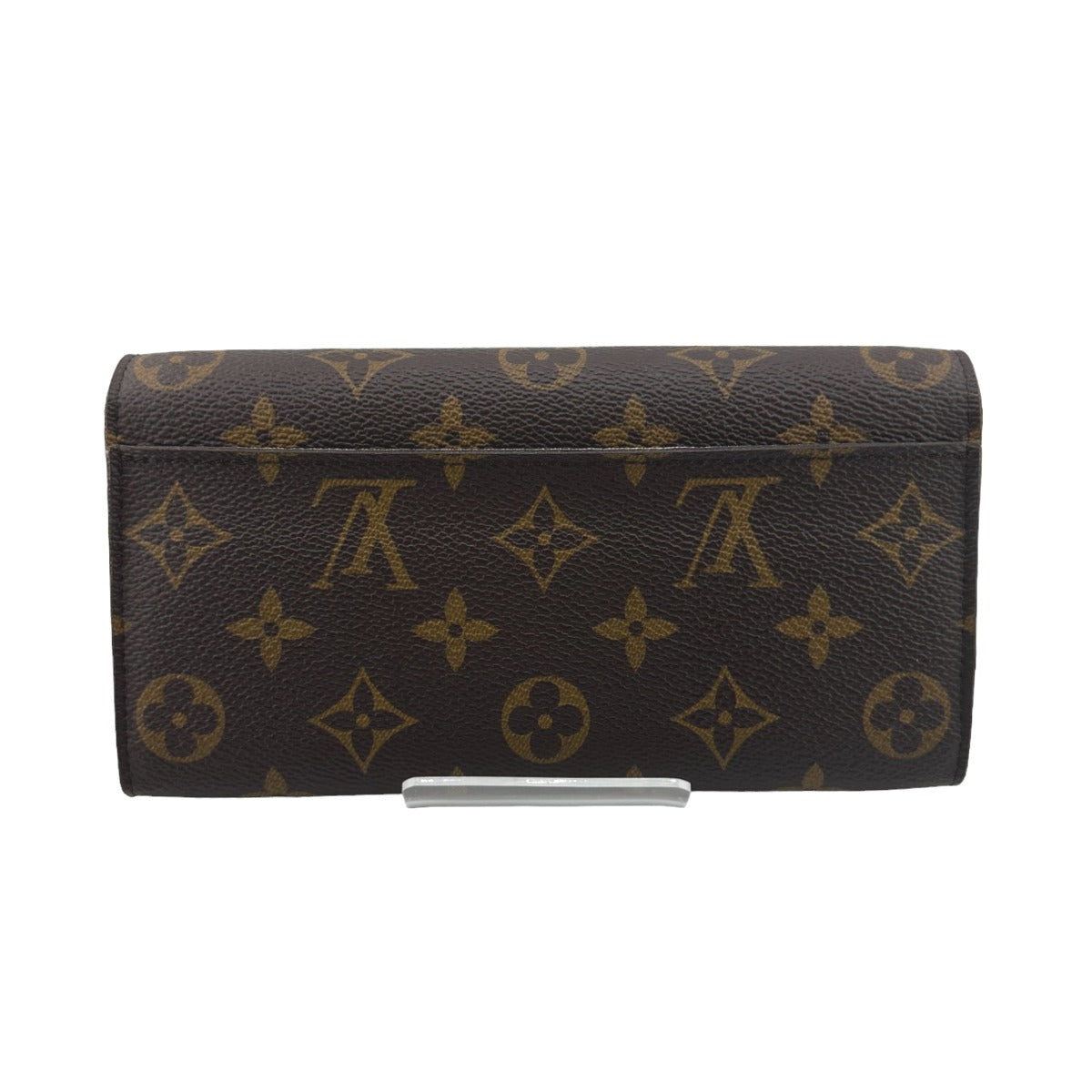 LOUIS VUITTON Long Wallet Purse M60531 Monogram canvas Brown Wallet Monogram Portefeuille Sara ()