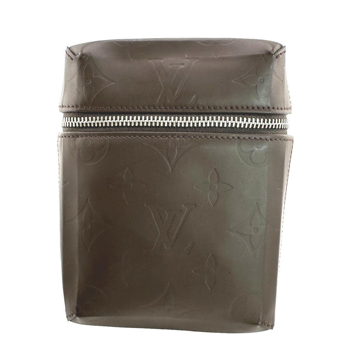 LOUIS VUITTON Pouch M46550 Monogram grass leather Brown Monogram Glace Ray