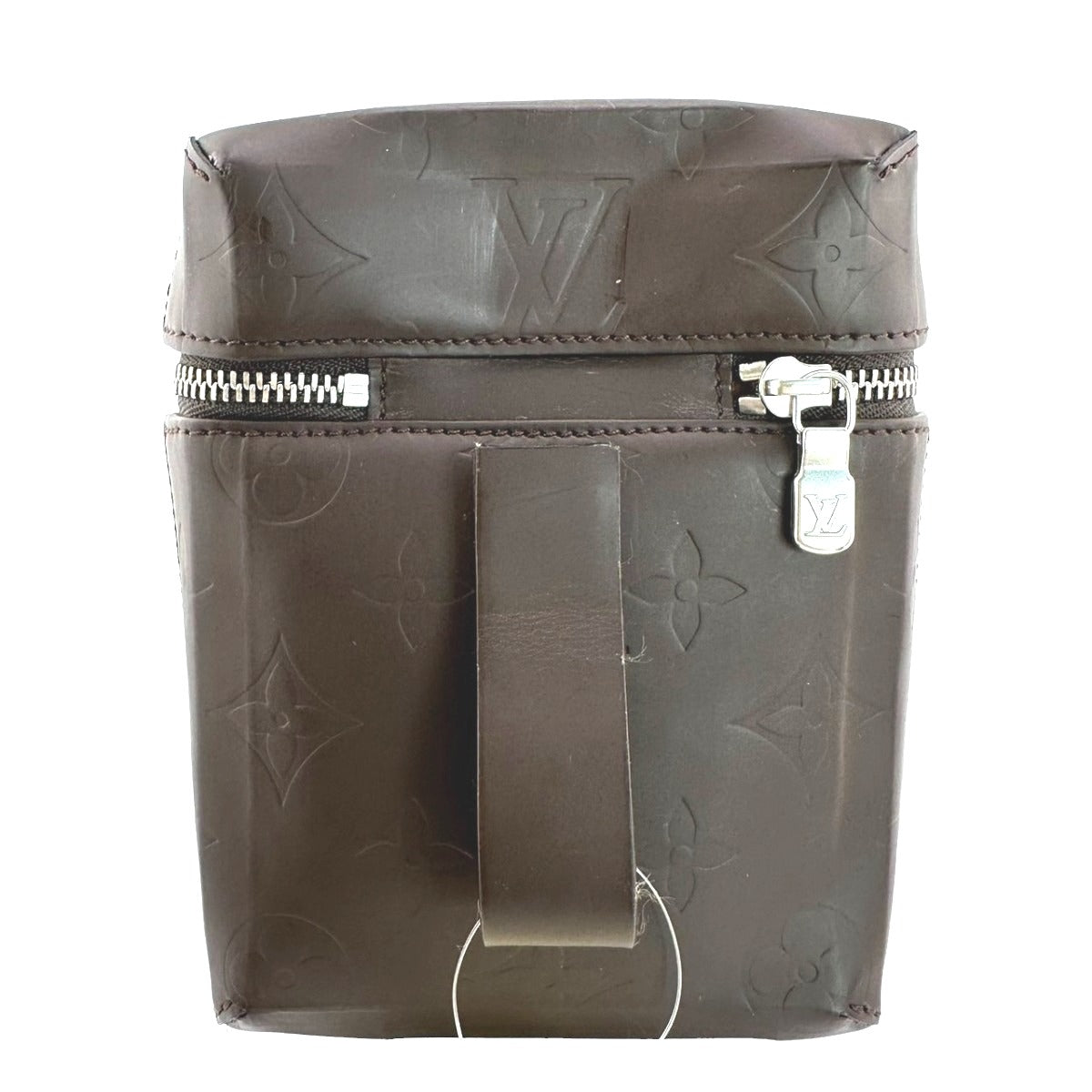 LOUIS VUITTON Pouch M46550 Monogram grass leather Brown Monogram Glace Ray