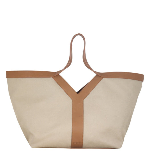 Saint Laurent Y Tote Canvas