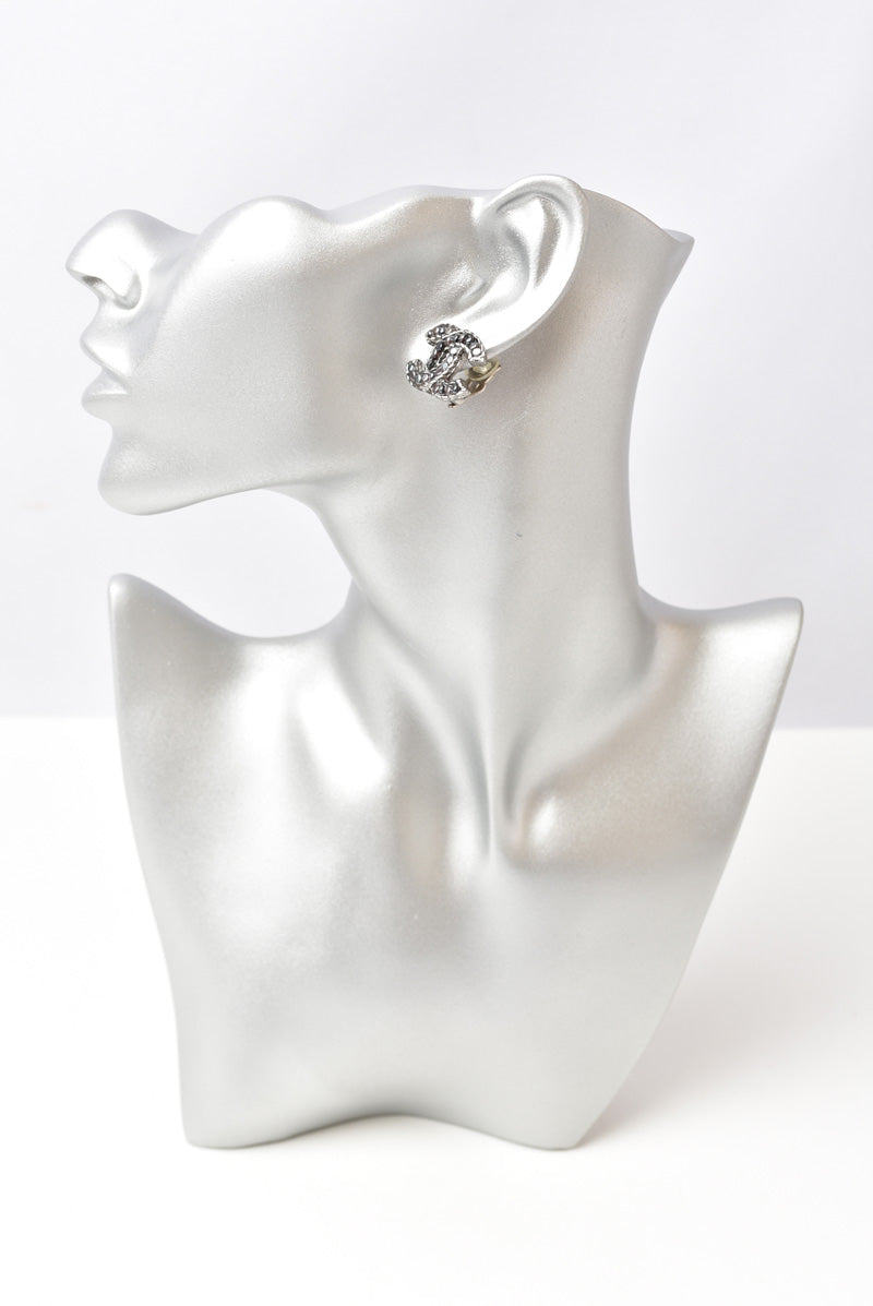 Chanel Metal Earrings Clip-On/Stud