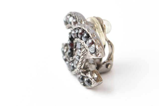 Chanel Metal Earrings Clip-On/Stud