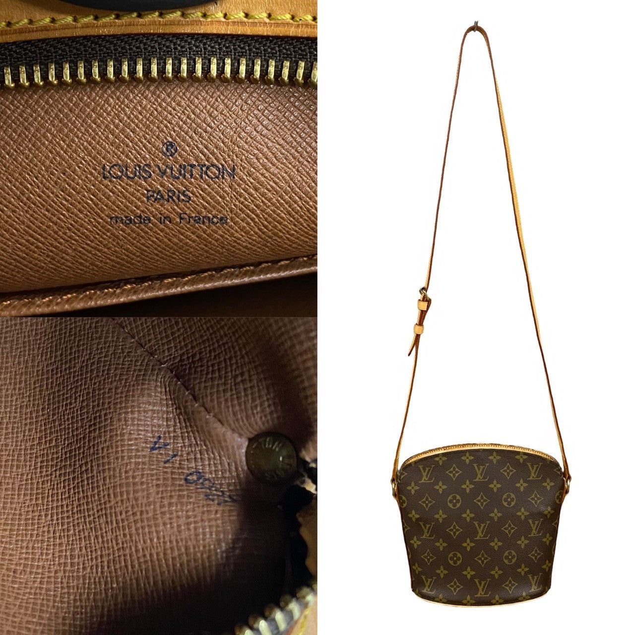 Louis Vuitton Vintage Monogram Leather Mini Shoulder Bag